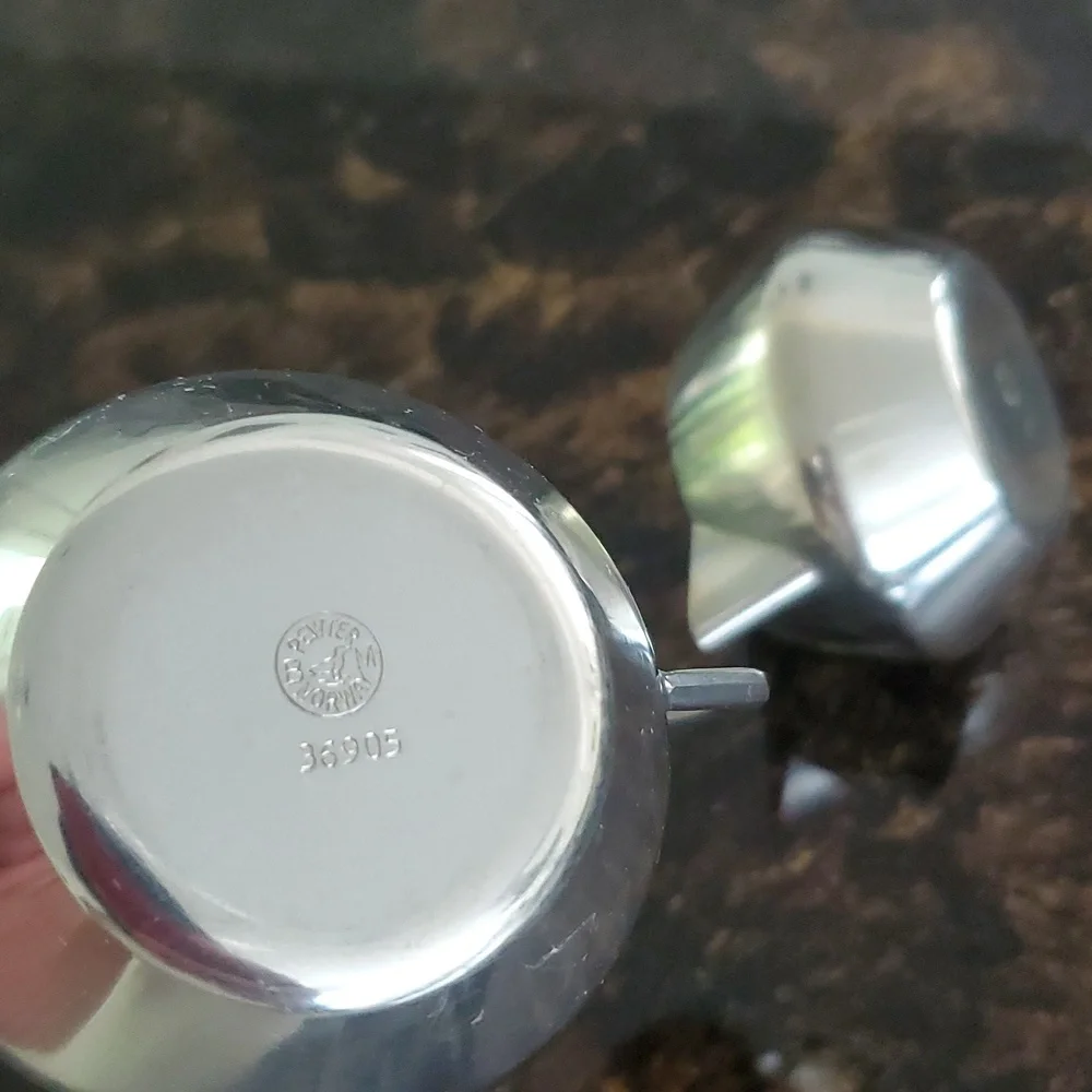 Norway Pewter Milk & Sugar set